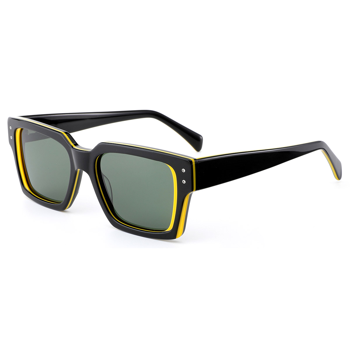 Cermin mata hitam asetat Polarized Nylon Tahan Hentaman Ultralight Cermin mata hitam asetat Polarized Nylon Tahan Hentaman Ultralight