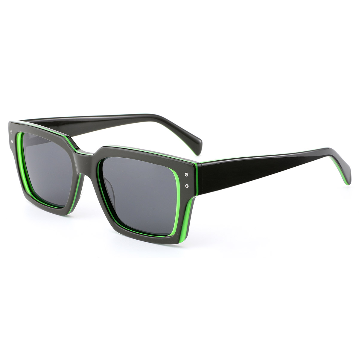 Cermin mata hitam asetat Polarized Nylon Tahan Hentaman Ultralight Cermin mata hitam asetat Polarized Nylon Tahan Hentaman Ultralight