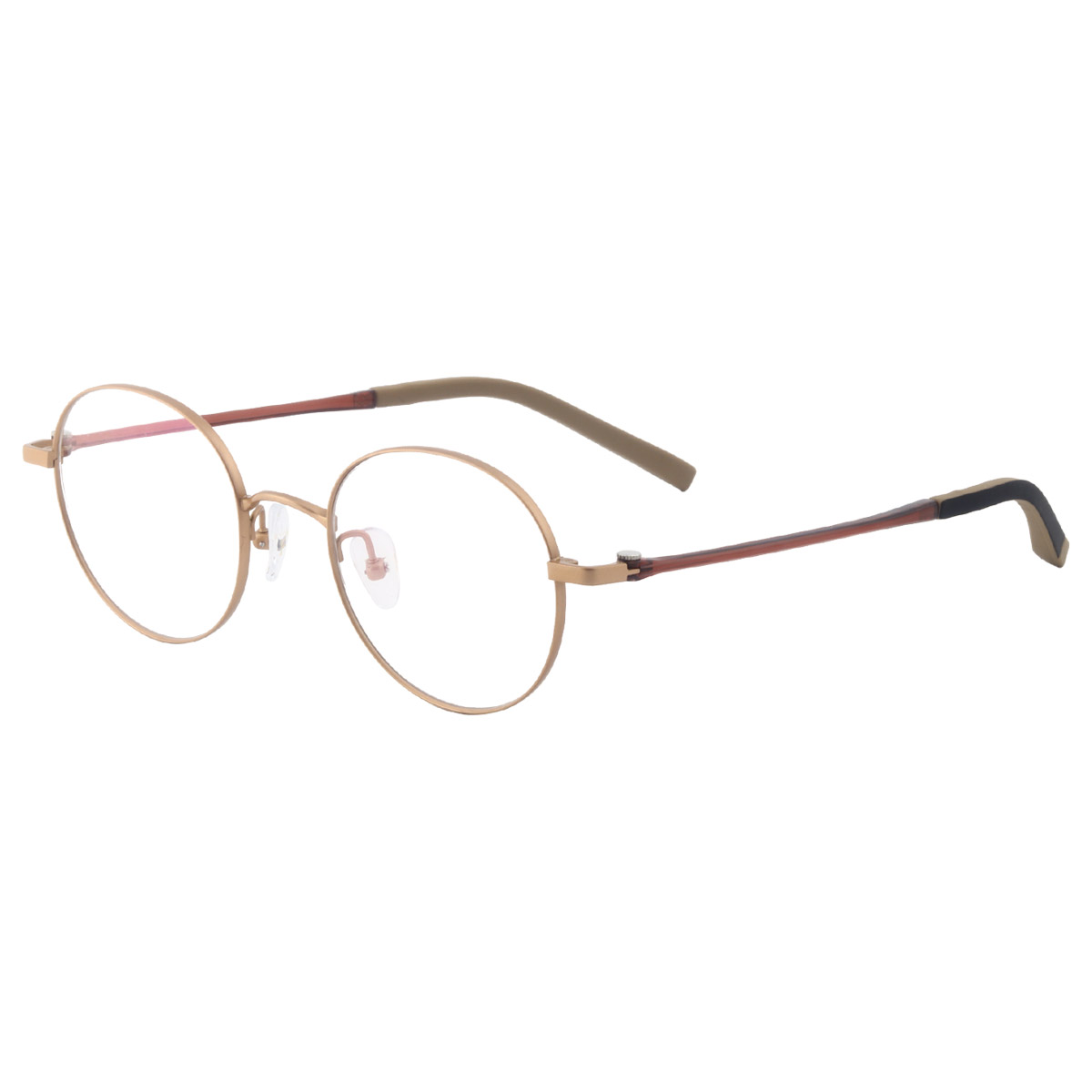Cermin mata optik titanium ultem fleksibel anti-alergi