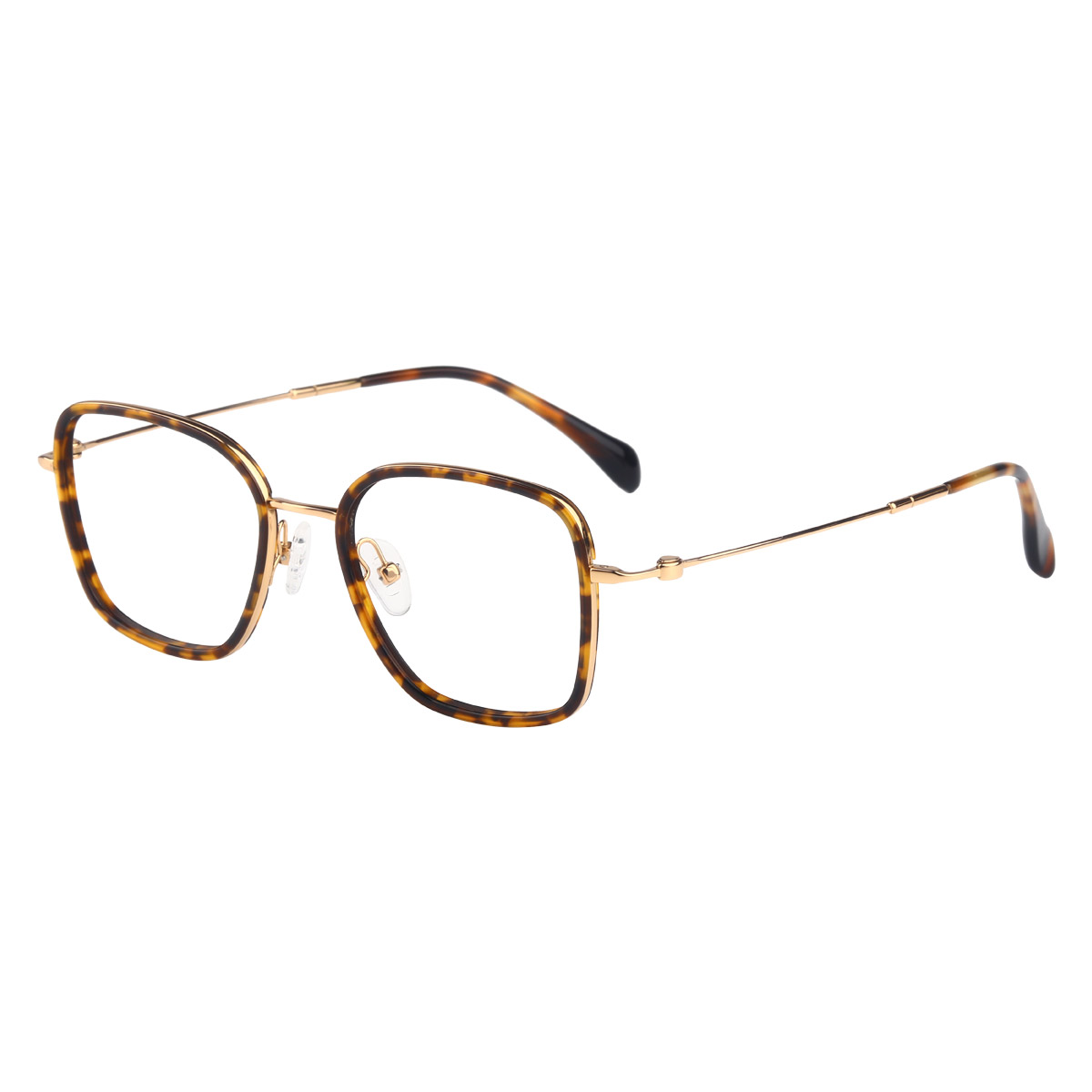 Cermin mata optik titanium asetat pelbagai warna bergaya Jepun