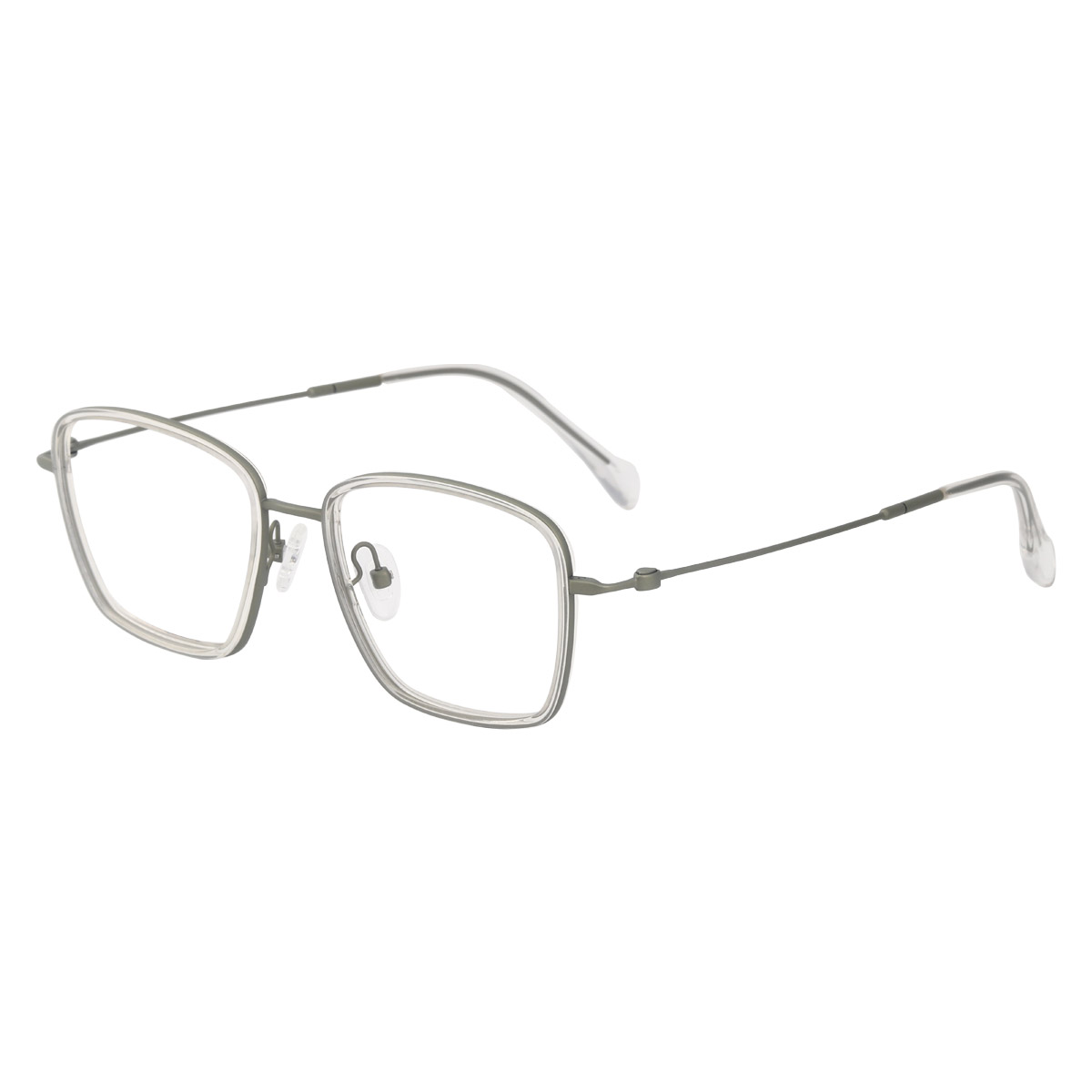 Cermin mata optik titanium asetat hipoalergenik ultra nipis