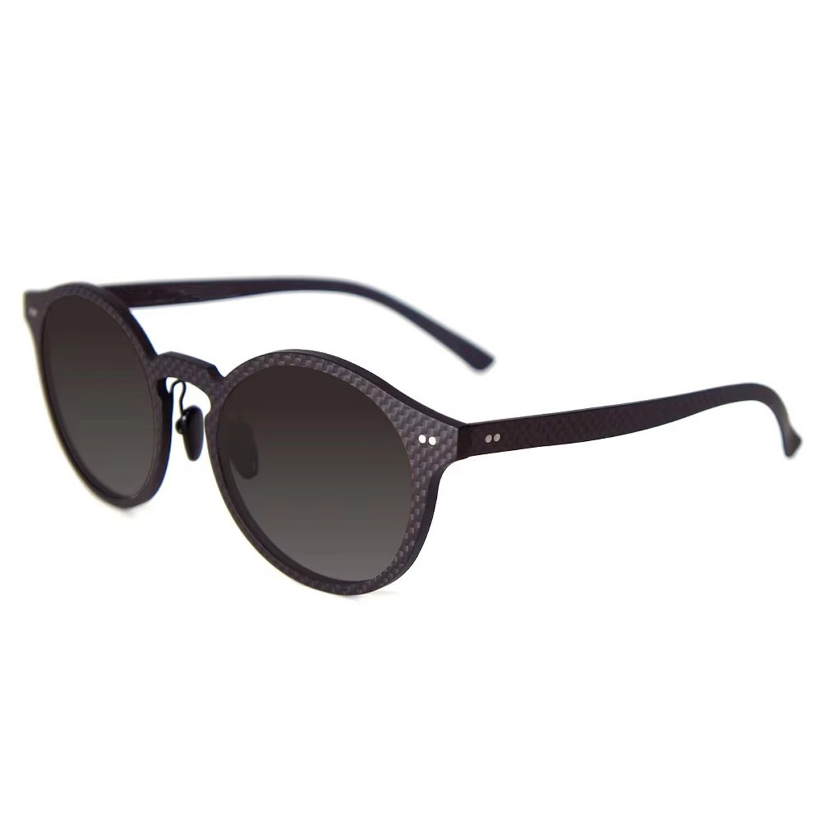 Cermin Mata Hitam Gentian Karbon Bingkai Retro UV400 Cermin Mata Hitam Gentian Karbon Bingkai Retro UV400