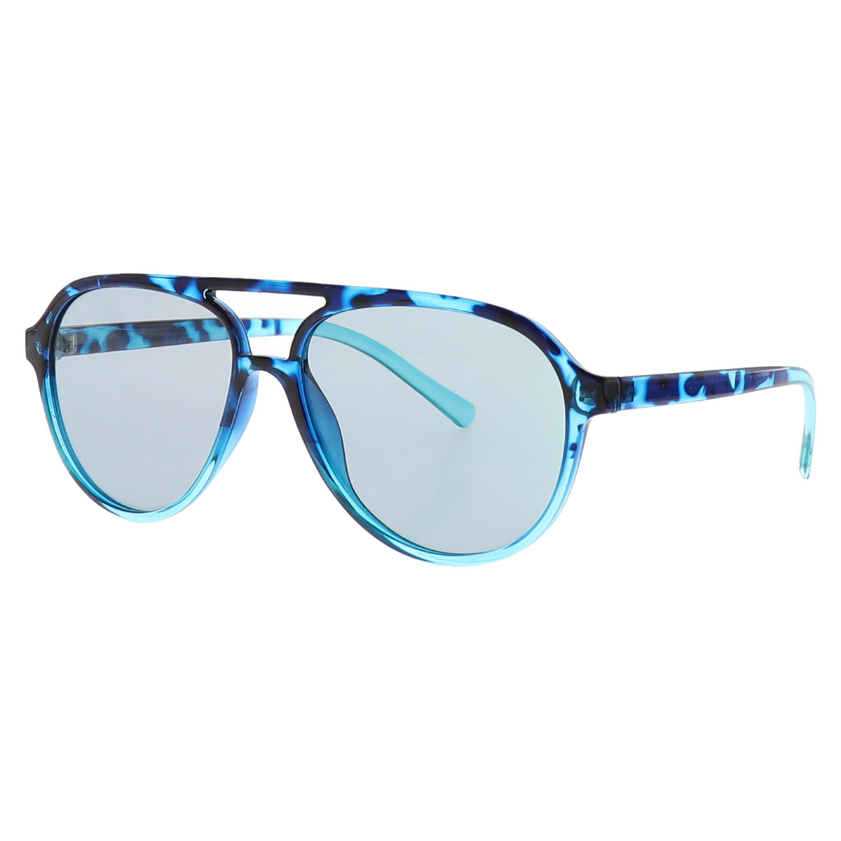 Cermin mata hitam TR/PC Aviator Plastik Anti-jatuh